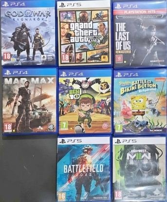 SAR 450, Selling Original PS4/PS5 Games - Excellent Condition