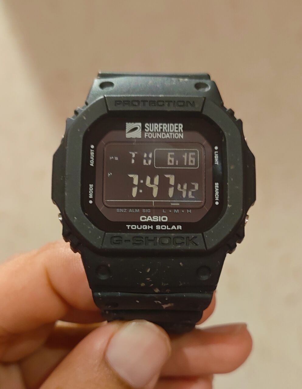 SAR 500, Brand New G-Shock Casio G-5600SRF-1DR Surferider Edition (Tough Solar Powered) Original