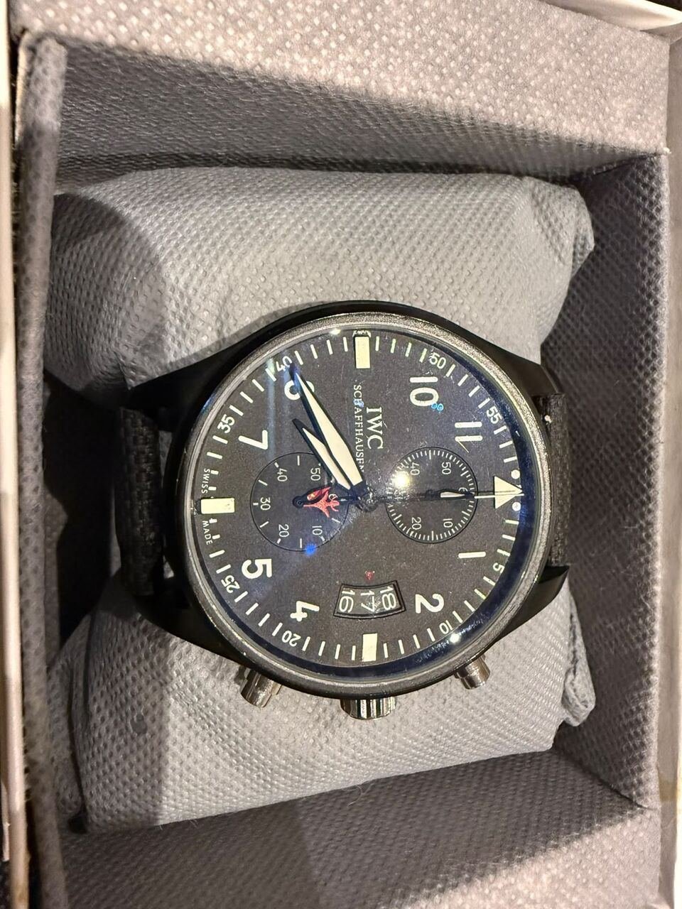 SAR 600, IWC Schaffhausen Pilot’s Watch Chronograph Top Gun Ceramic