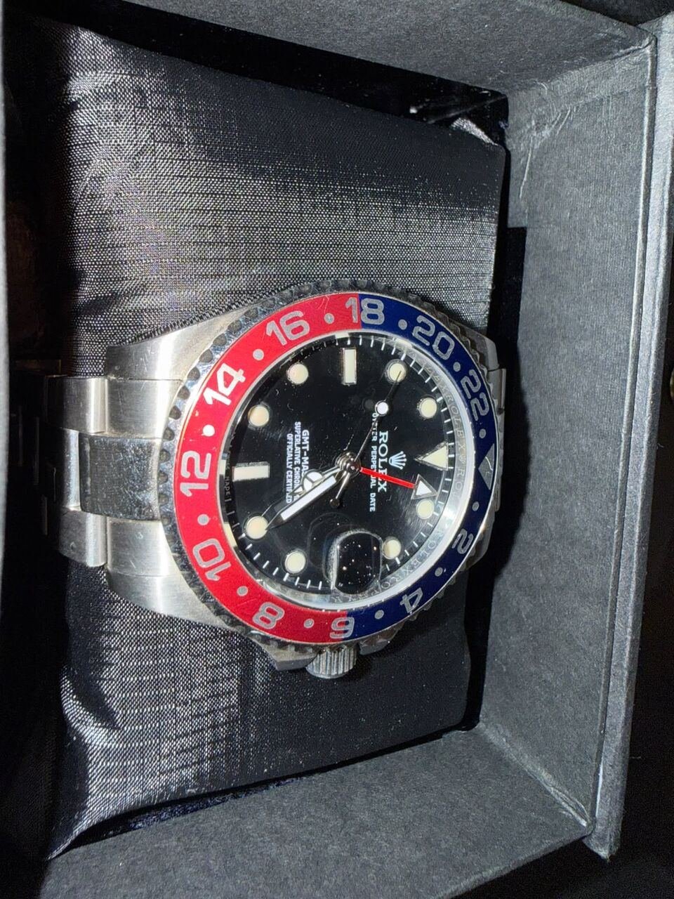 SAR 550, Rolex GMT-Master II “Pepsi” Replica / Master Clone Copy Pre-Owned FOR SALE