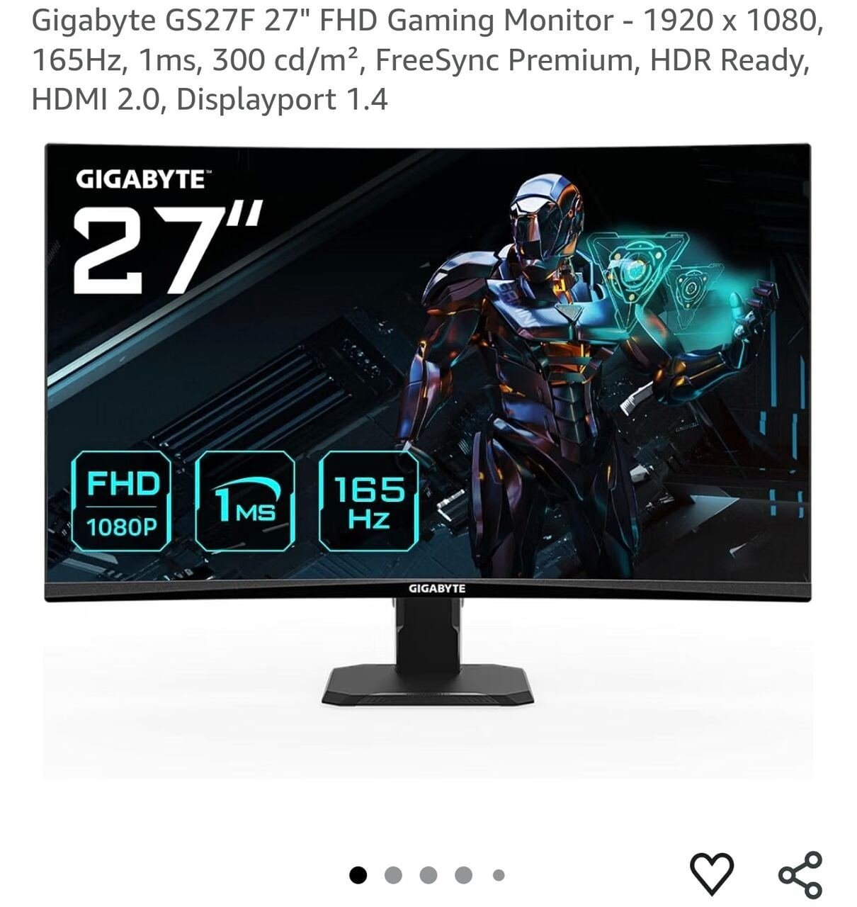 SAR 300, Gaming Monitor