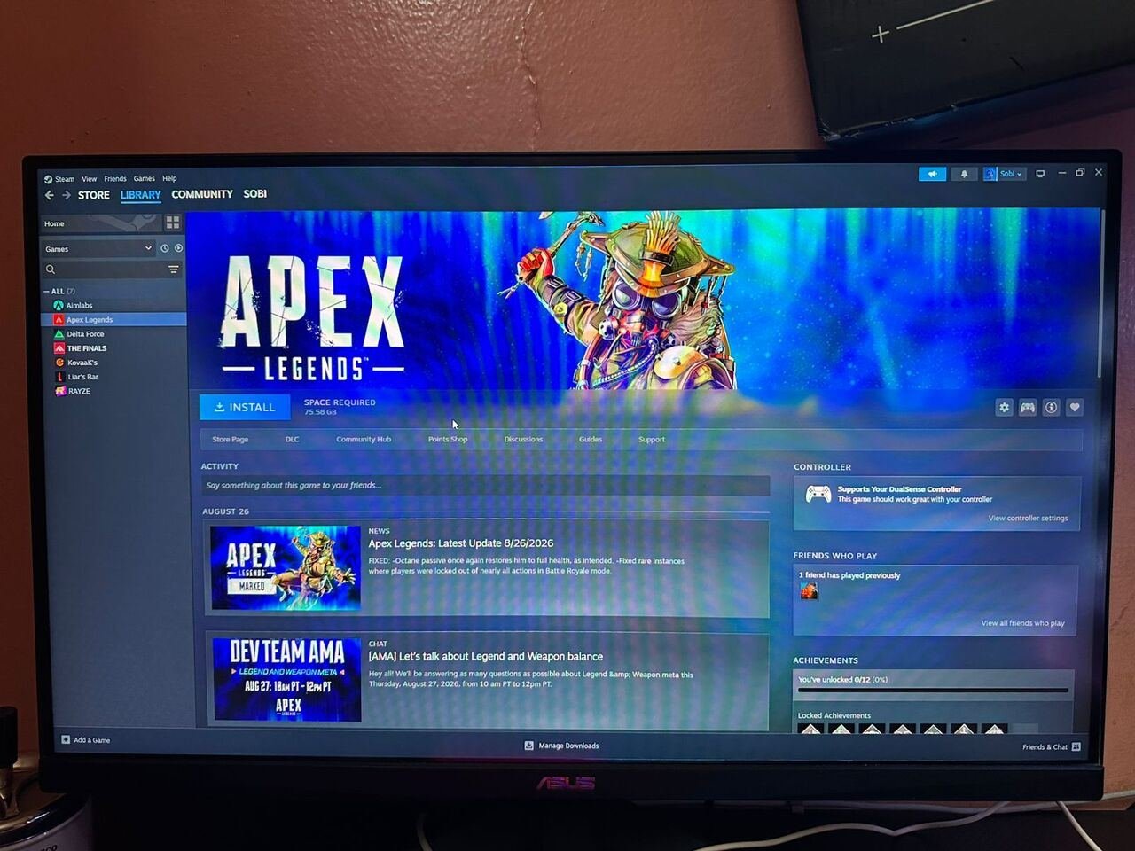 SAR 550, ASUS TUF Gaming Monitor