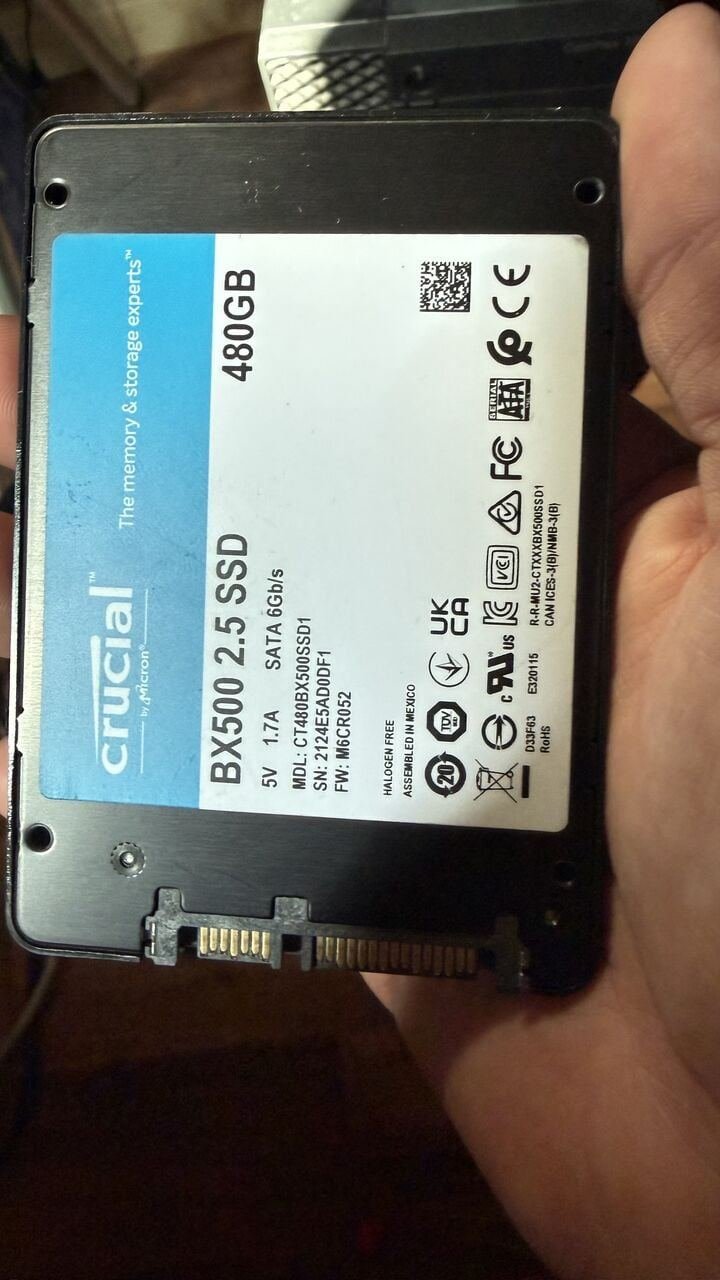 SAR 1, HardDisk SSD HD 480GB