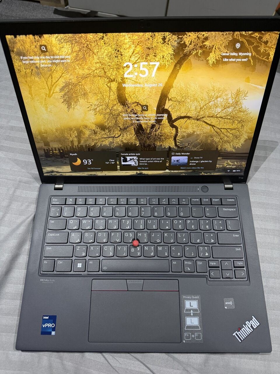 SAR 2900, Lenovo Thinkpad T14 Touch Gen 3 Core I7 12Th Gen 32GB/512 Ssd Like New