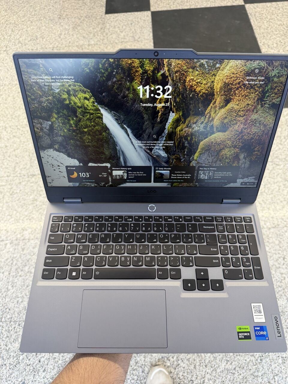 SAR 3000, Lenovo LOQ Core I7 13th Gen 16GB 512 RTX 3050 6GB Like New