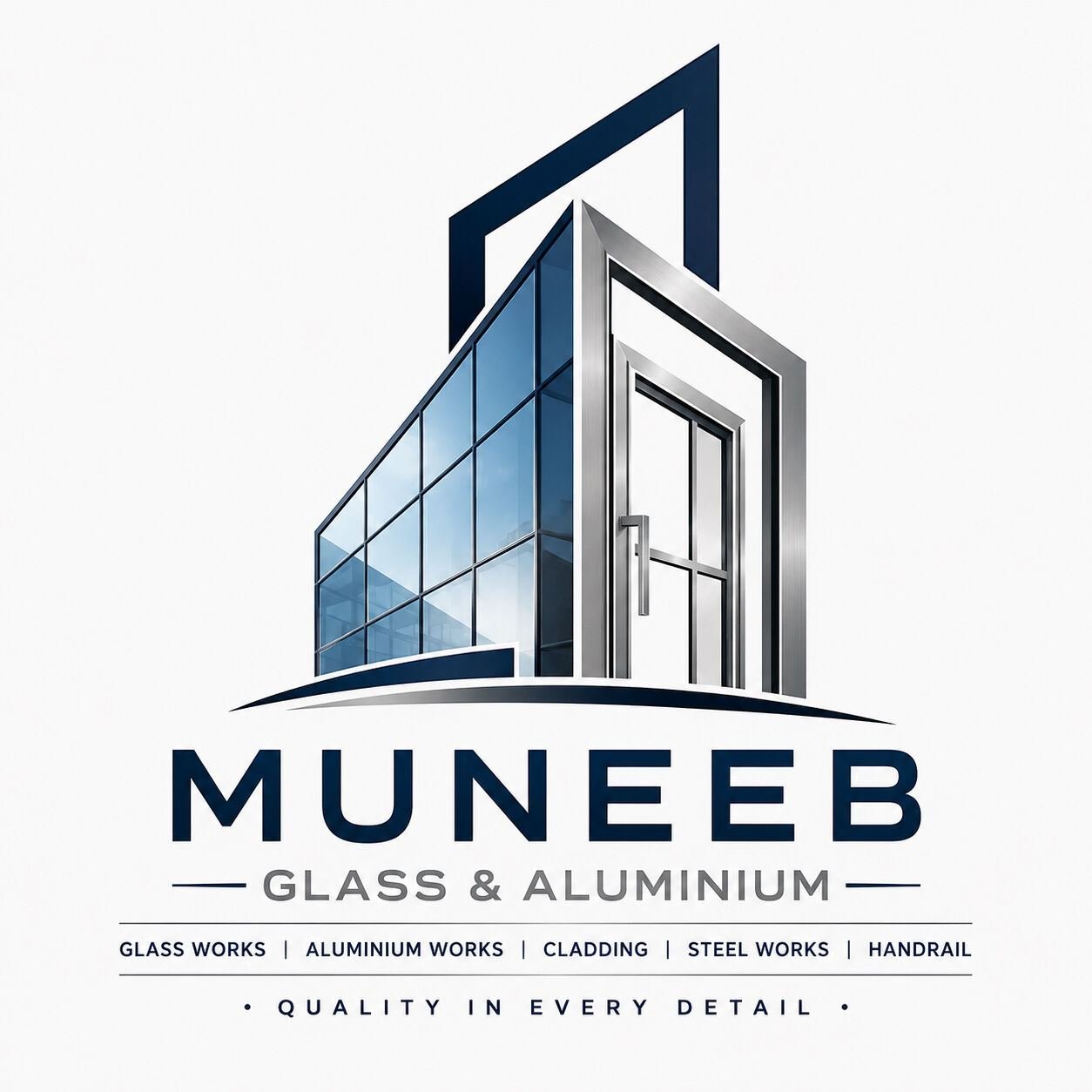 Aluminium And Glass Caldding Work