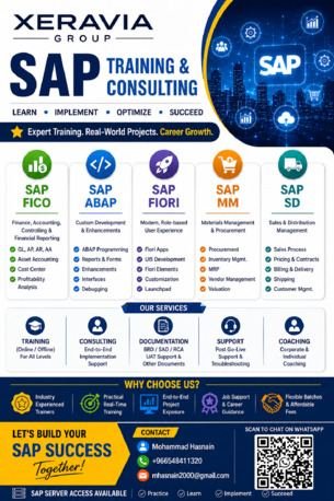 SAP Training & Consulting Services