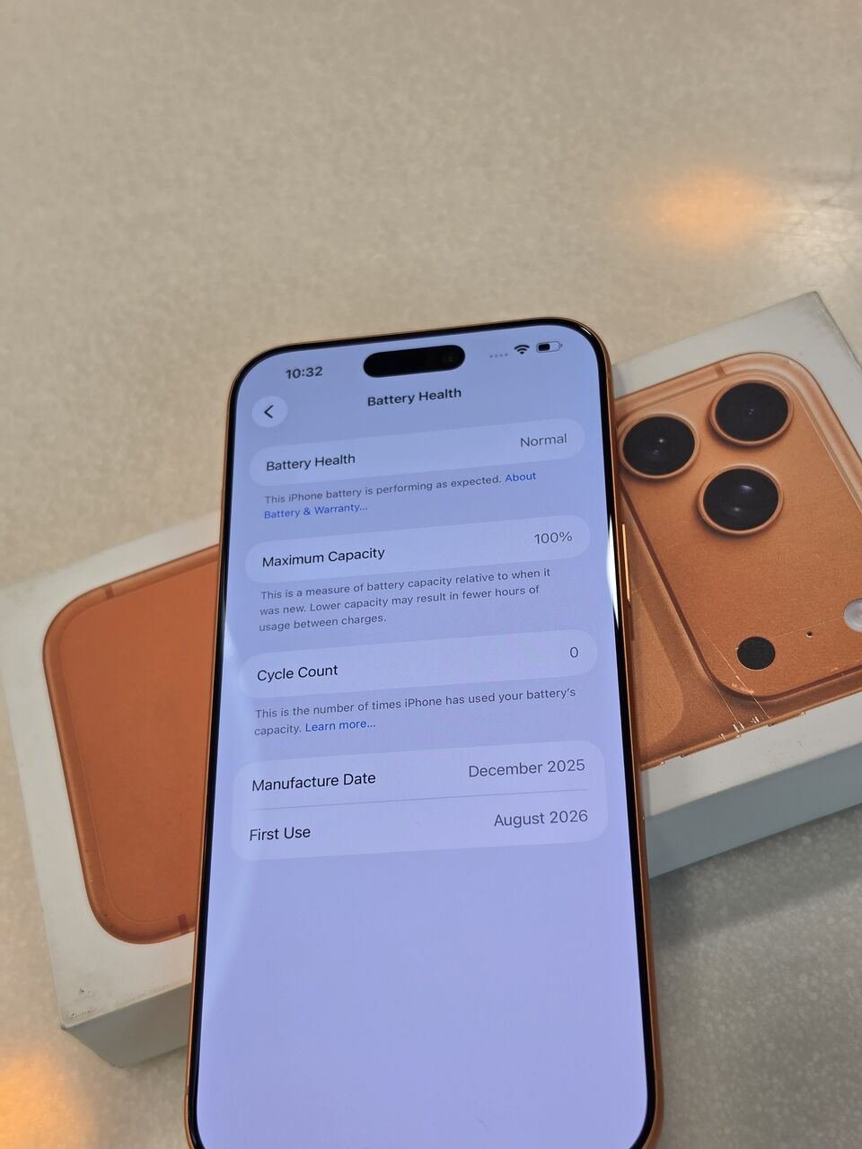 SAR 5200, IPhone 17 Pro Max 512 GB Just Open Box