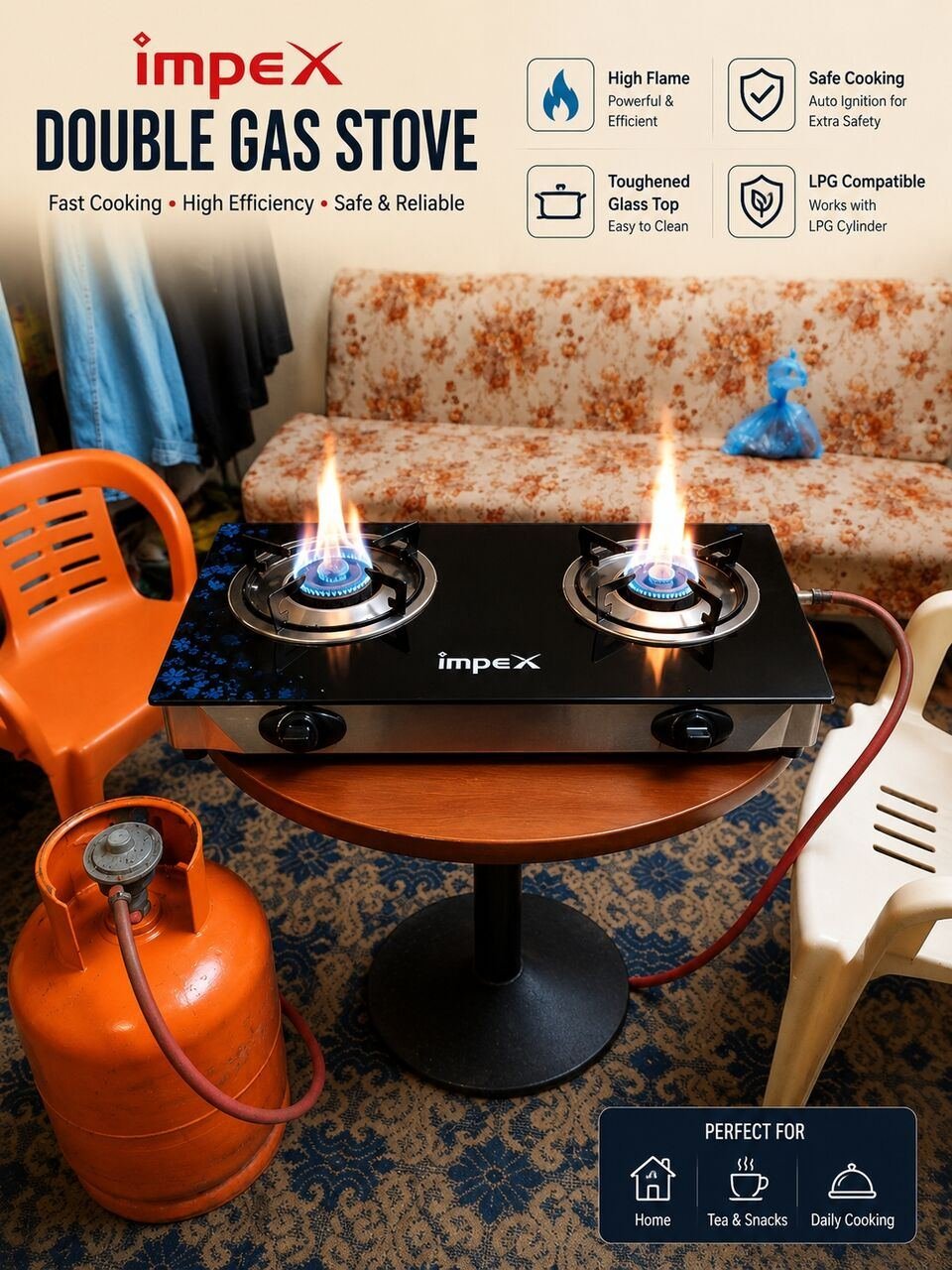 SAR 350, I Want To Sell Cylinder Stove Complete Set Good Conditions