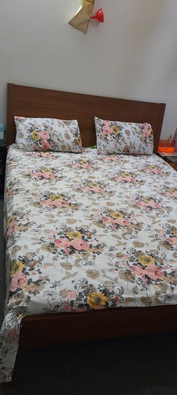 SAR 300, Bed With Mattress, Almirah,TV Trolly