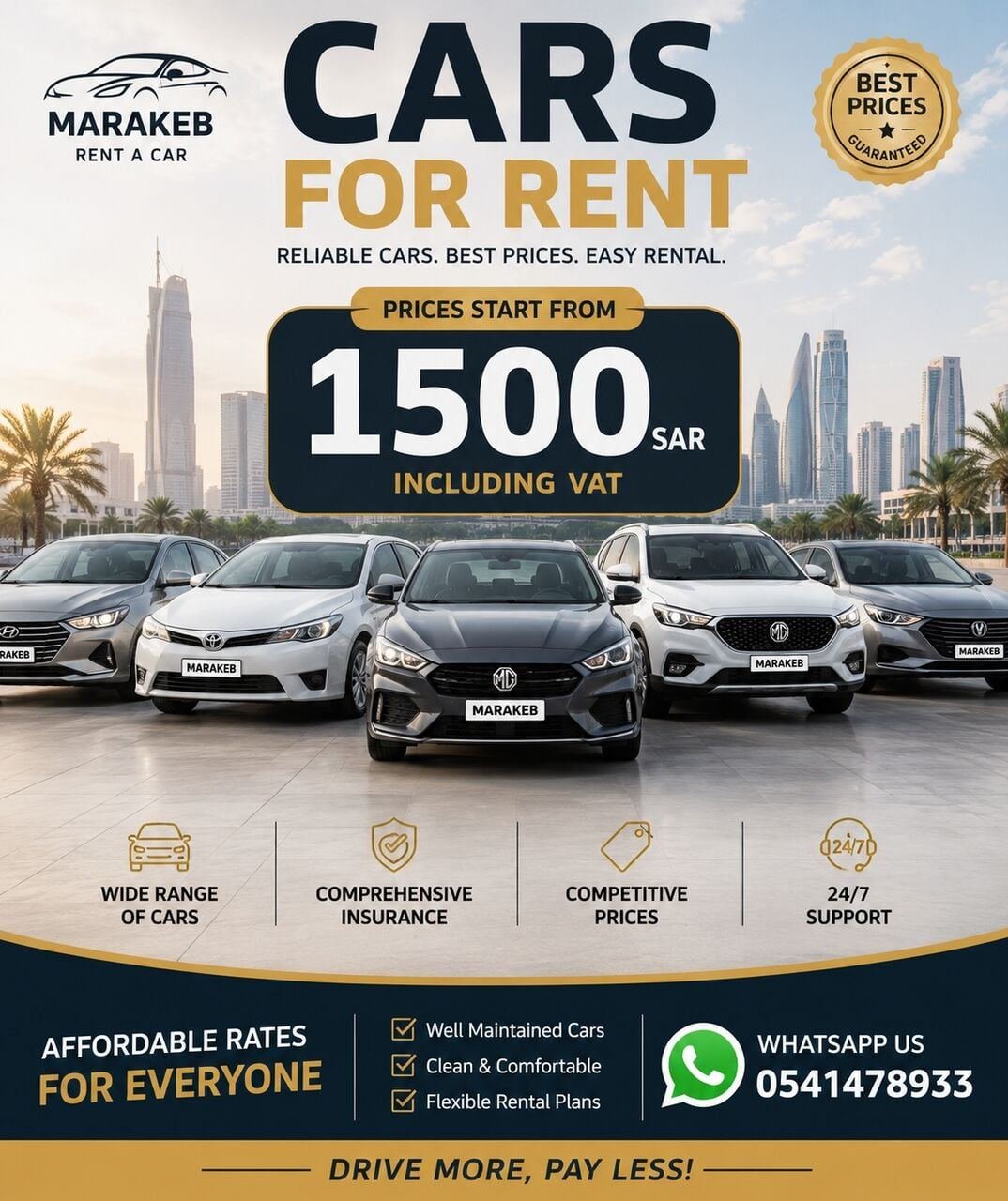 SAR 1500, Hyundai I10, 2022, Automatic, 15544 KM, Cars For Rent Daily And Monthly