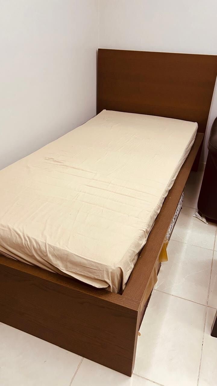 SAR 350, IKEA Single Cot With IKEA Spring Mattress