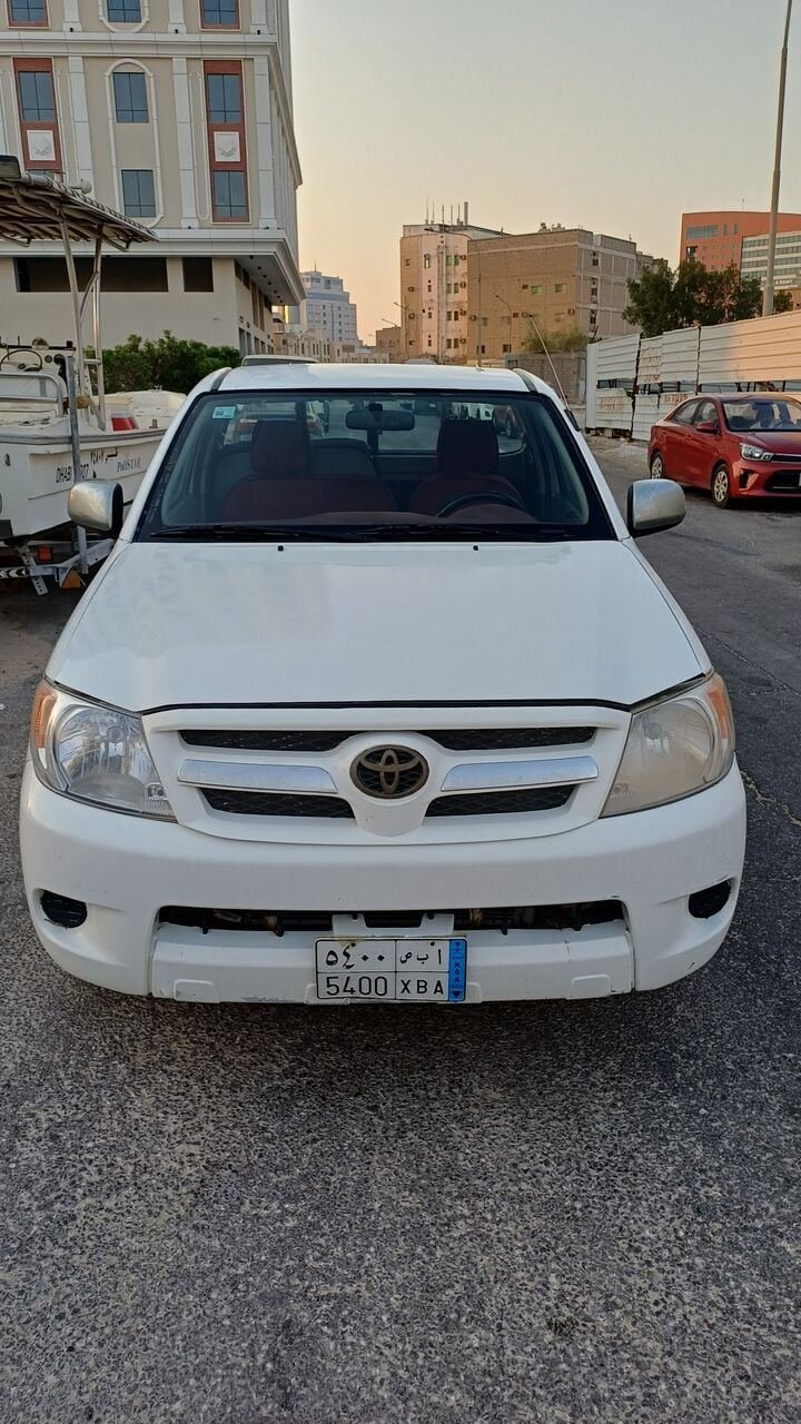 SAR 27000, Toyota Hylux Single Cabin, 2008, Manual, 600 KM,