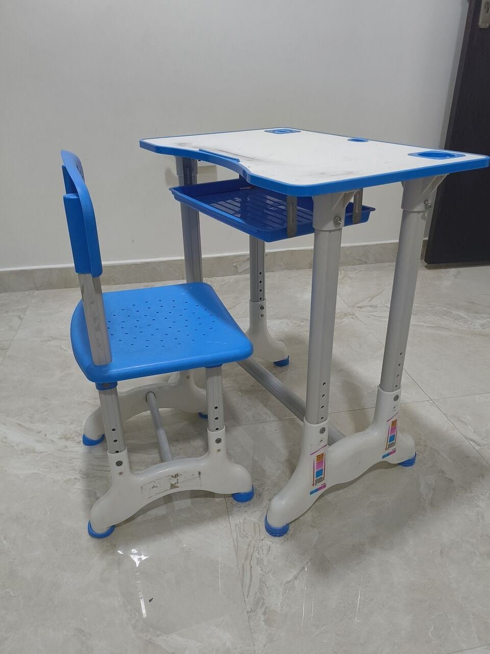 SAR 50, Children's Table With Chair -Perfect Condition