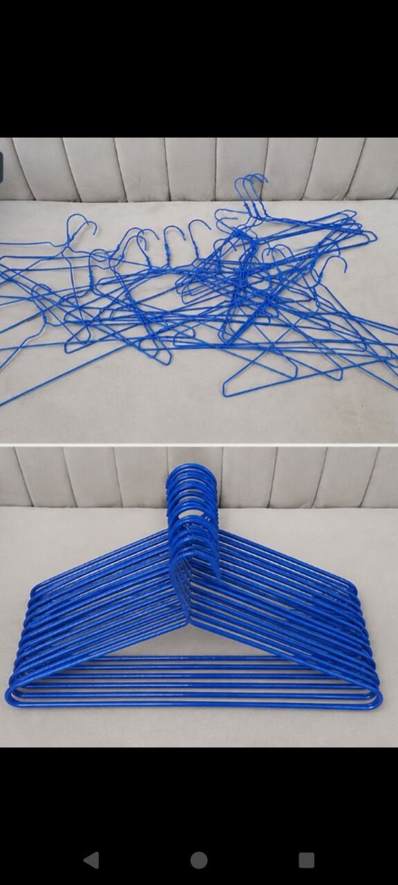 SAR 10, Brand New Metal Cloth Hangers 20 Pieces