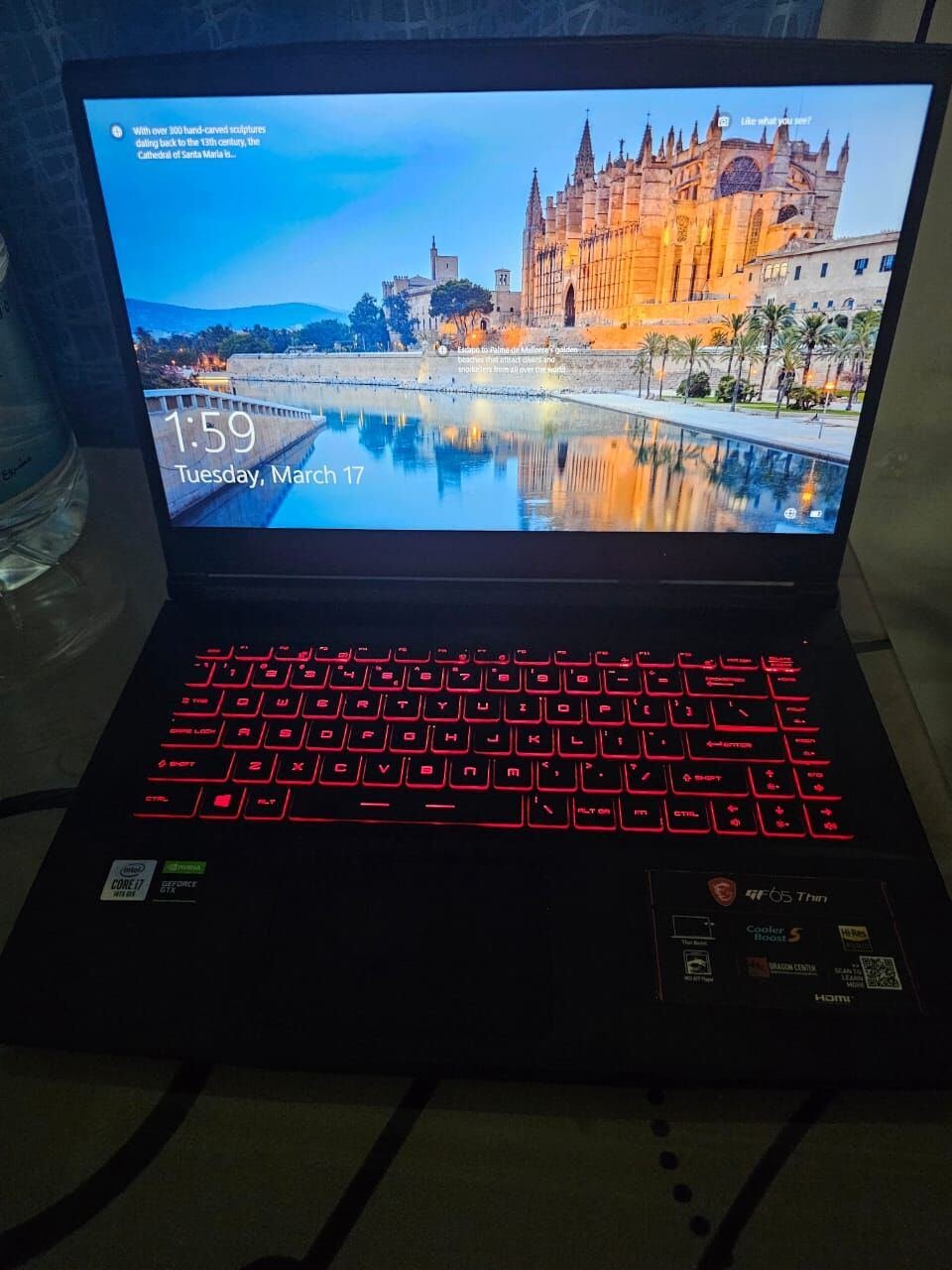 SAR 2000, MSI Gaming Laptop Gf 65 Thin 10SDR (1)