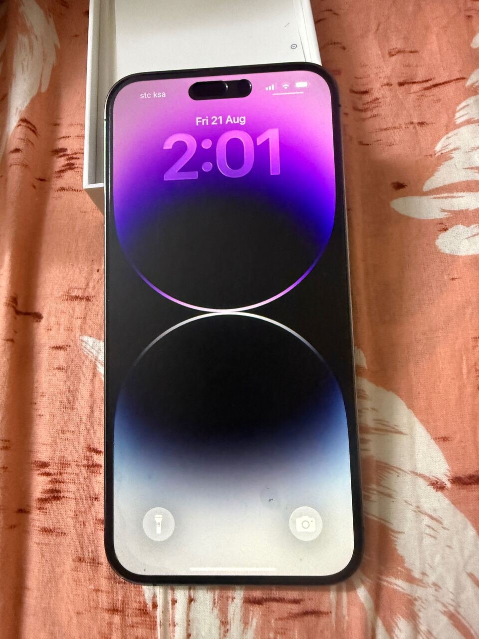 SAR 2700, Iphone 14 Pro Max Deep Purple Mint Condition For Sale