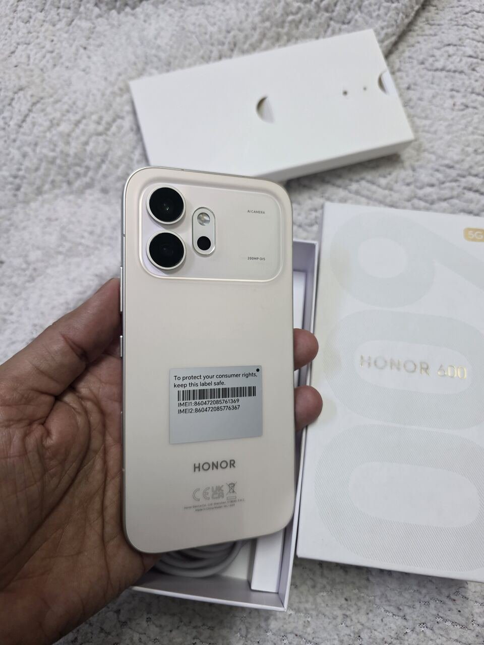 SAR 1600, Honor 600 256gb 8+8gb Ram Sale Swap Brand New Few Days Use