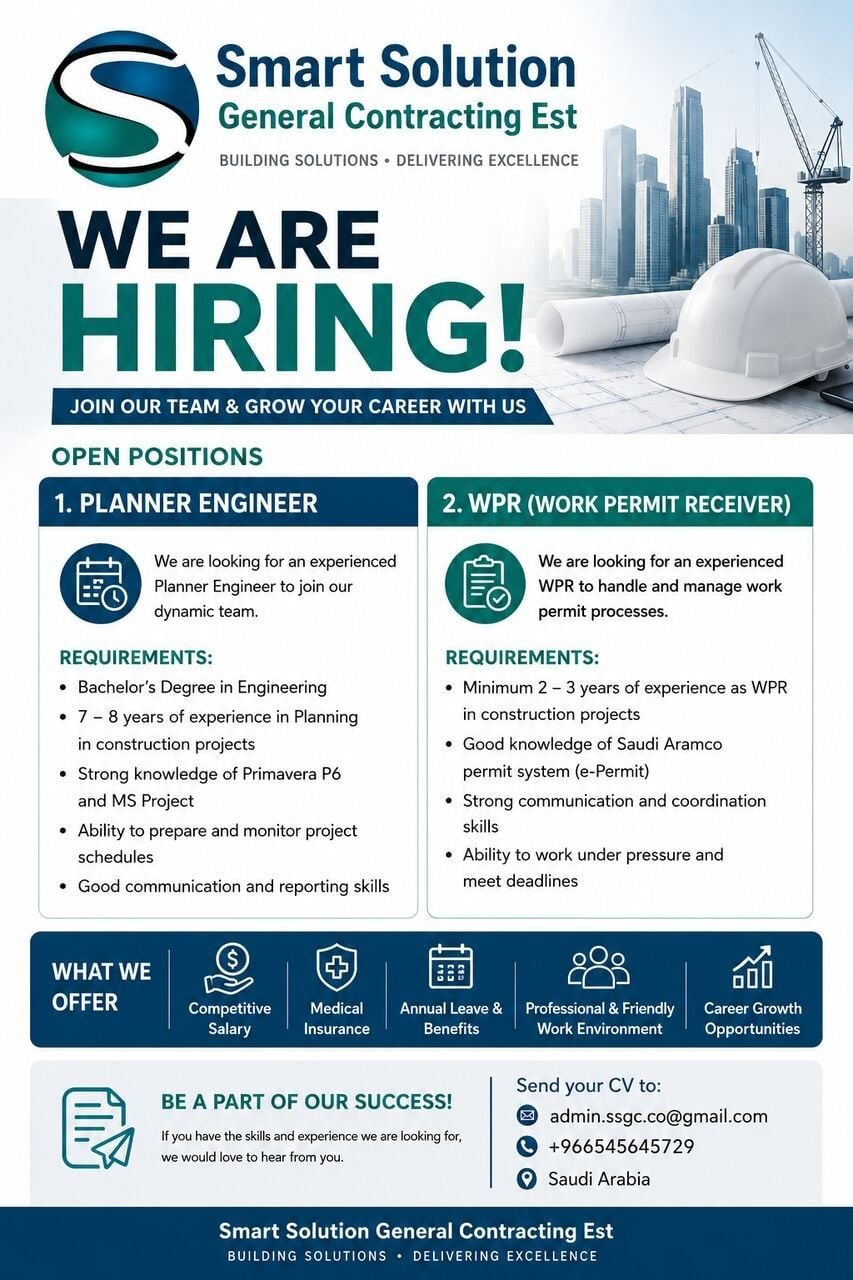 WPR & Planner Engenier