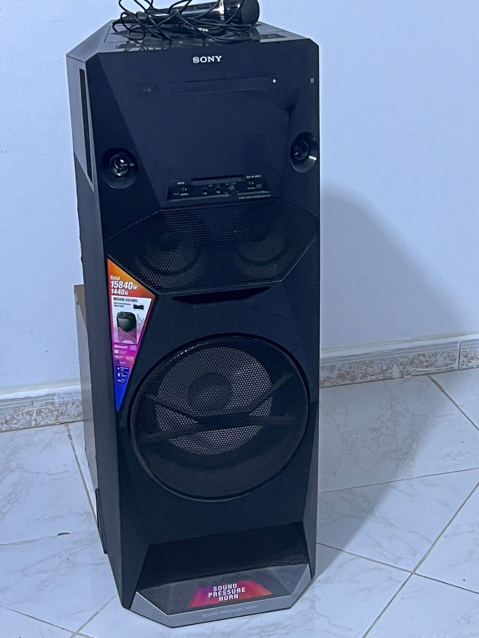 SAR 800, Sony High Performance Speaker
