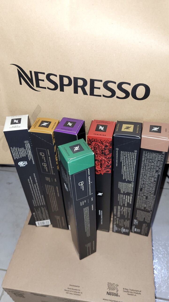 SAR 12, Nespresso Capsules From Nestle Original كبسولات نسبريسو أصلية