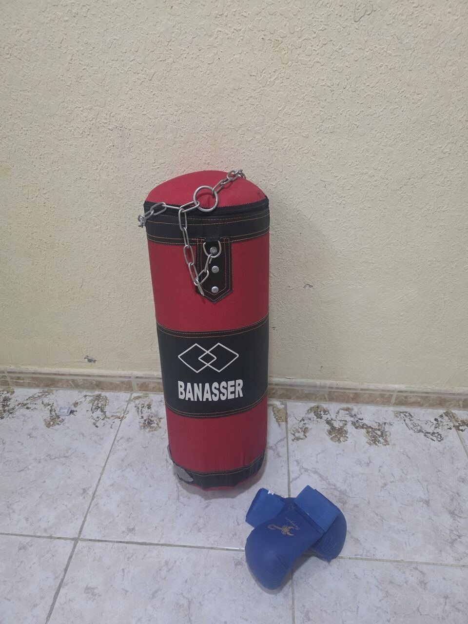 SAR 100, Professional Pre Filled Punching Bag With Gloves
