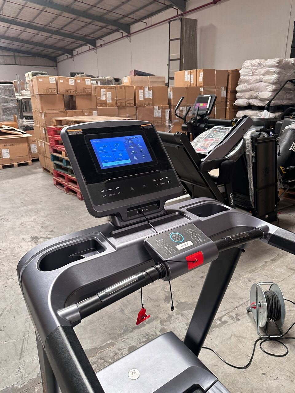 SAR 2799, Sportex Smart Treadmill - 3 HP DC Motor | 15-Level Auto Incline 11.5" Touchscreen