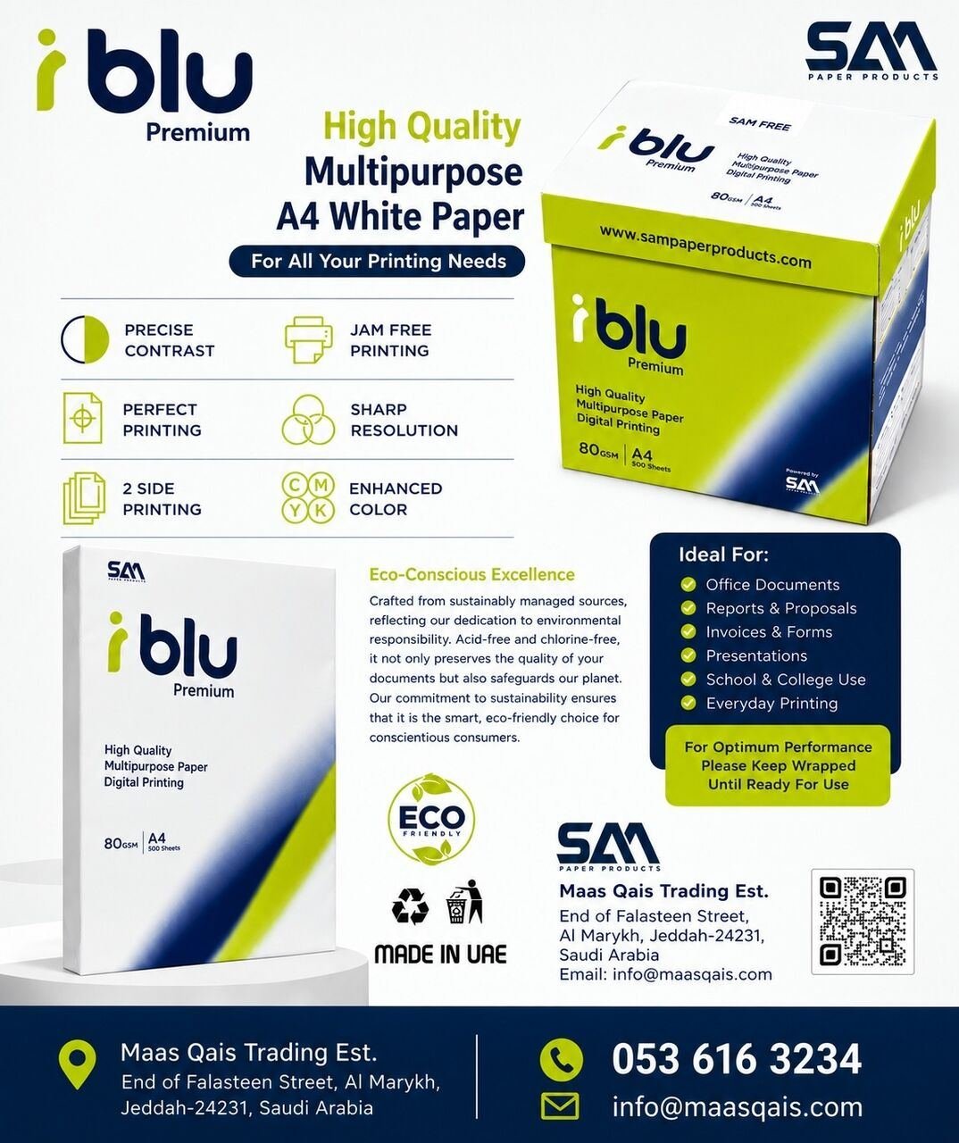 High Quality Multipurpose A4 White Paper