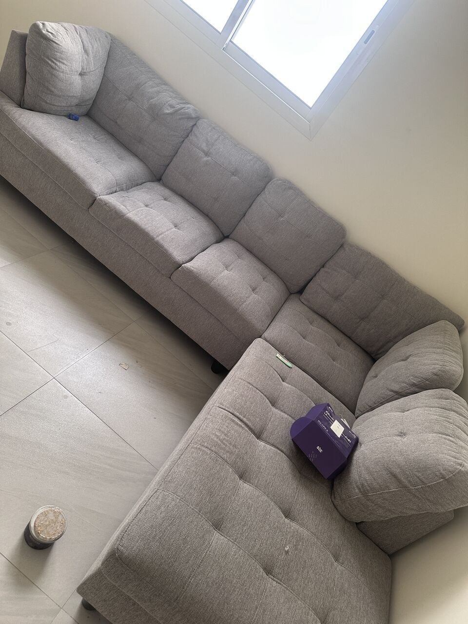 SAR 700, Furniture (corner Sofa From Panhome, Two Child Beds, Washing Machine )