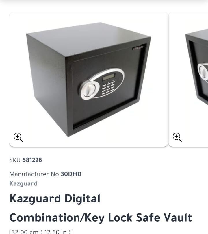 SAR 400, Secure Digital Safe