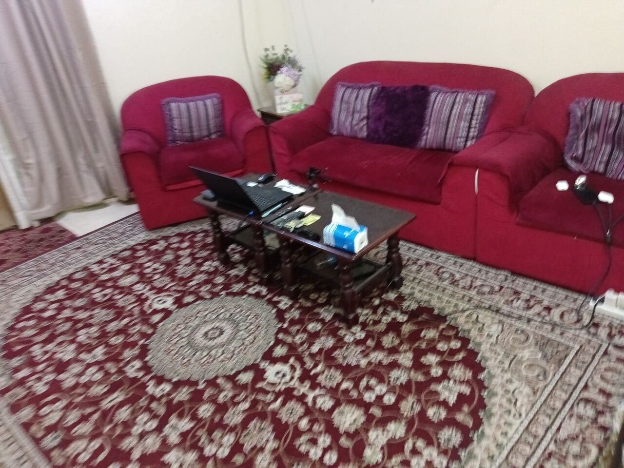 Furnished, Flat For Rent With Household Itens