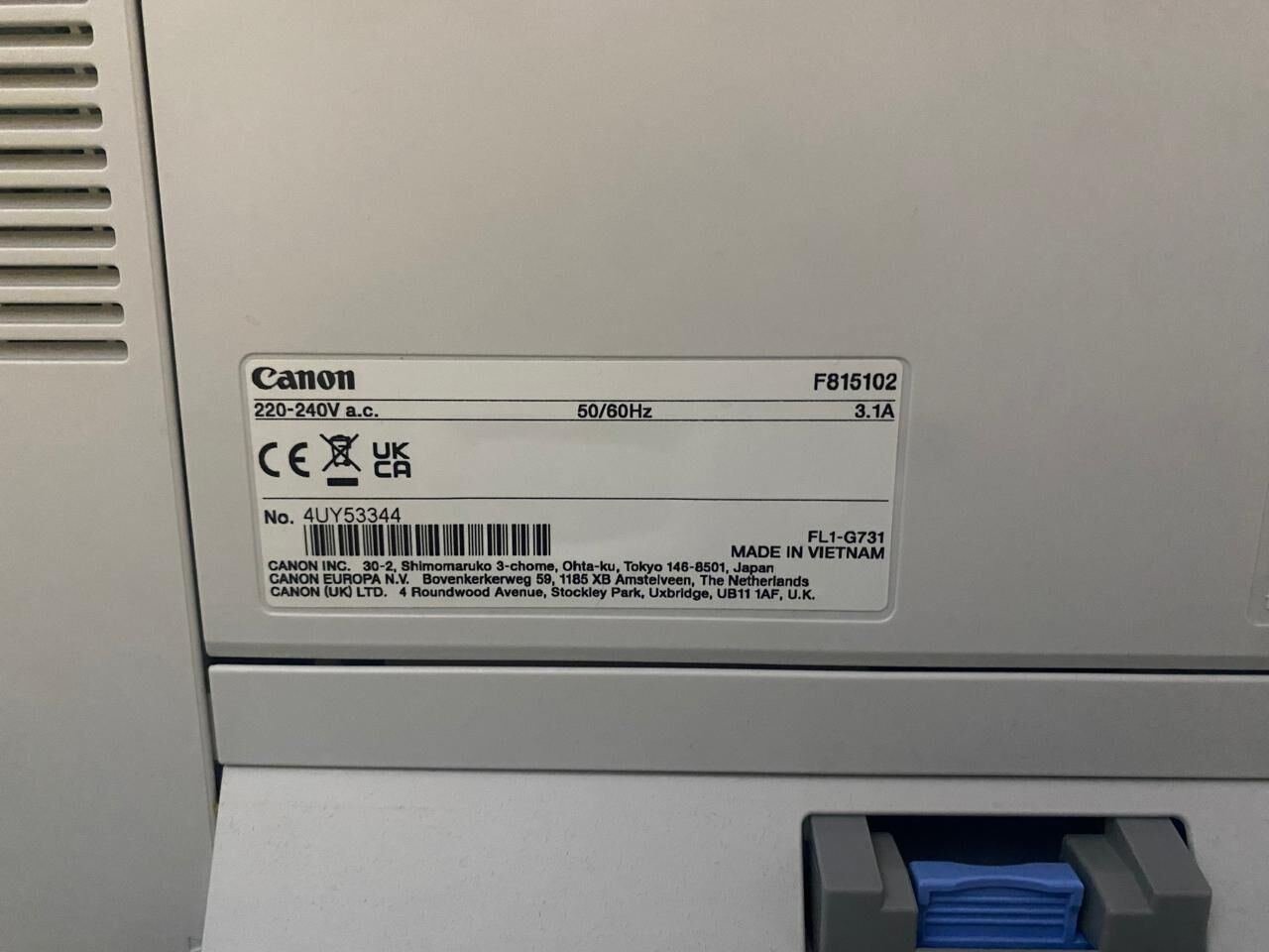 SAR 1550, Canon MF445dw Printer – Brand New, Unused & Under Warranty
