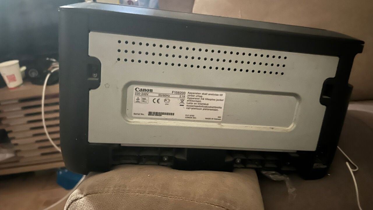 SAR 250, Canon I-SENSYS LBP6000B Black & White Laser Printer