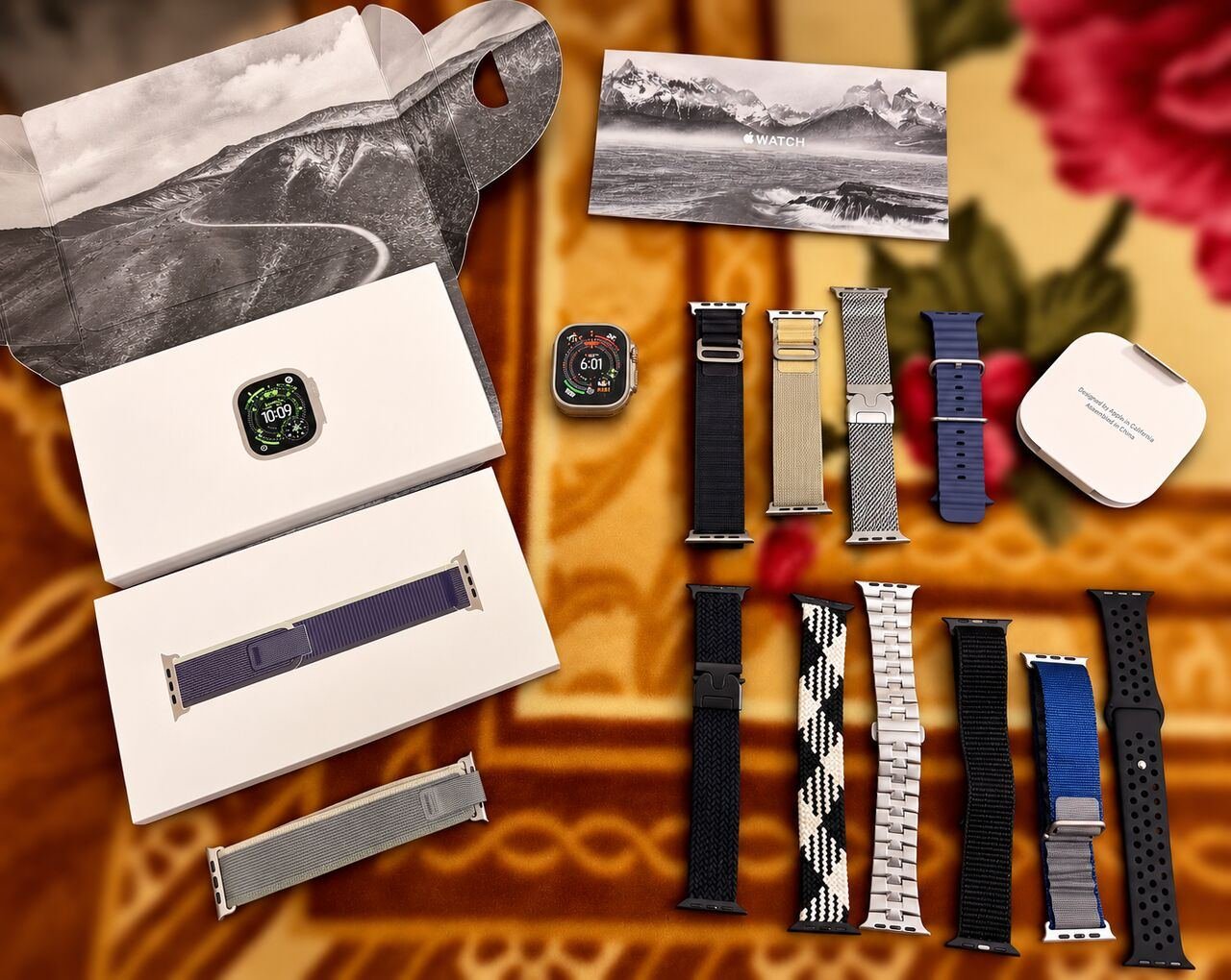 SAR 2500, Apple Watch Ultra 3 Titanium Mega Bundle Under Warranty