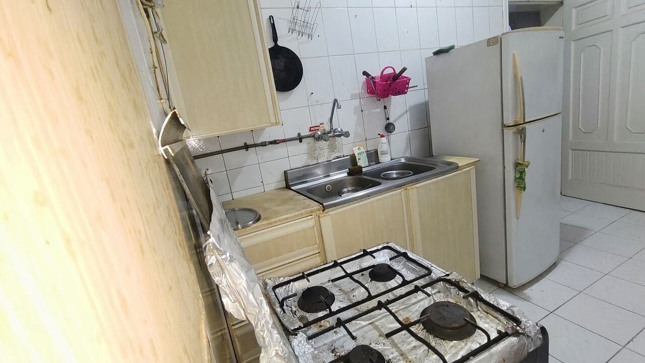 SAR 1300/month, 2 BR, 1300/MONTH. Furnished 2BED ROOM, SEPARATE KITCHEN, SEPARATE TOILET. Alrehab, Children Park