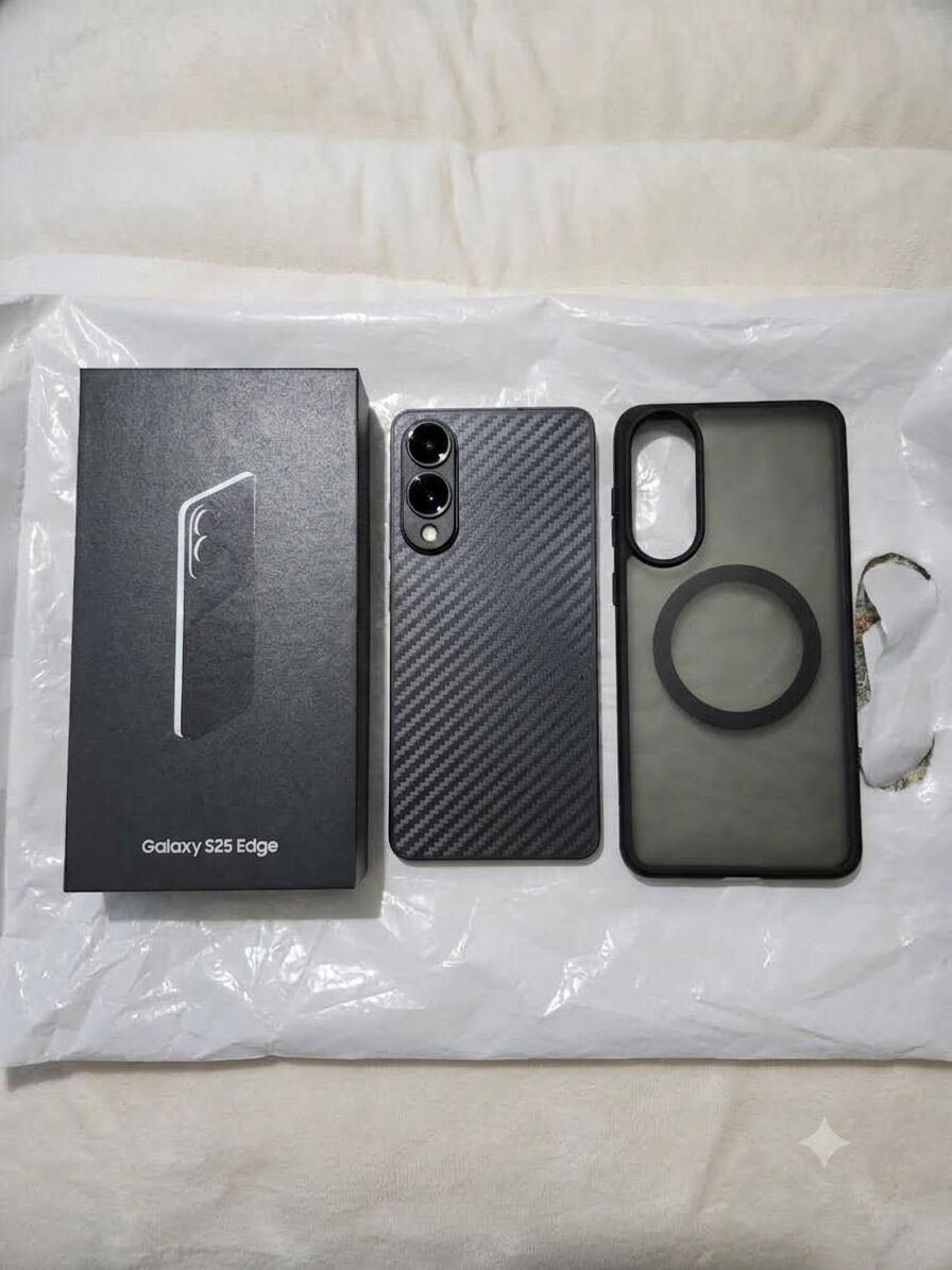 SAR 1699, Samsung Galaxy S25 Edge 256GB Black