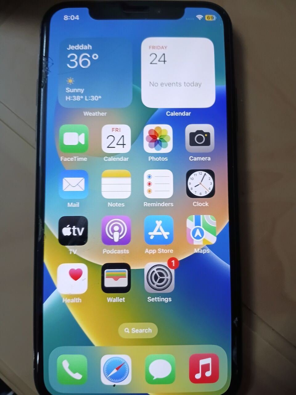 SAR 750, IPhone X 256 GB - Mint Condition