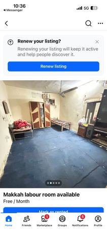 Room Available For Labor Near Al Haram
