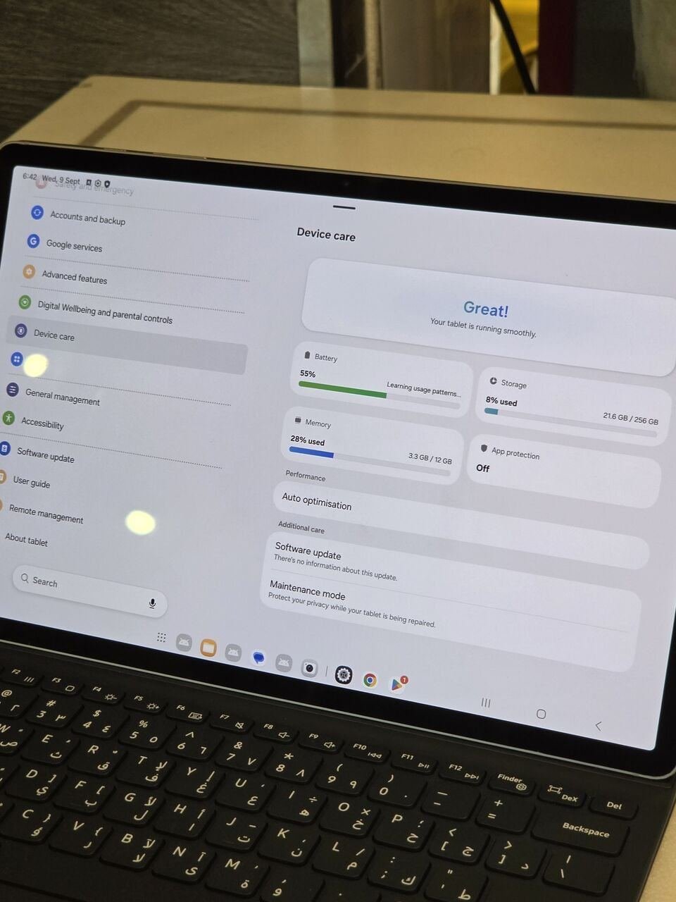 SAR 2800, Galaxy Tab S10 Plus With Keyboard