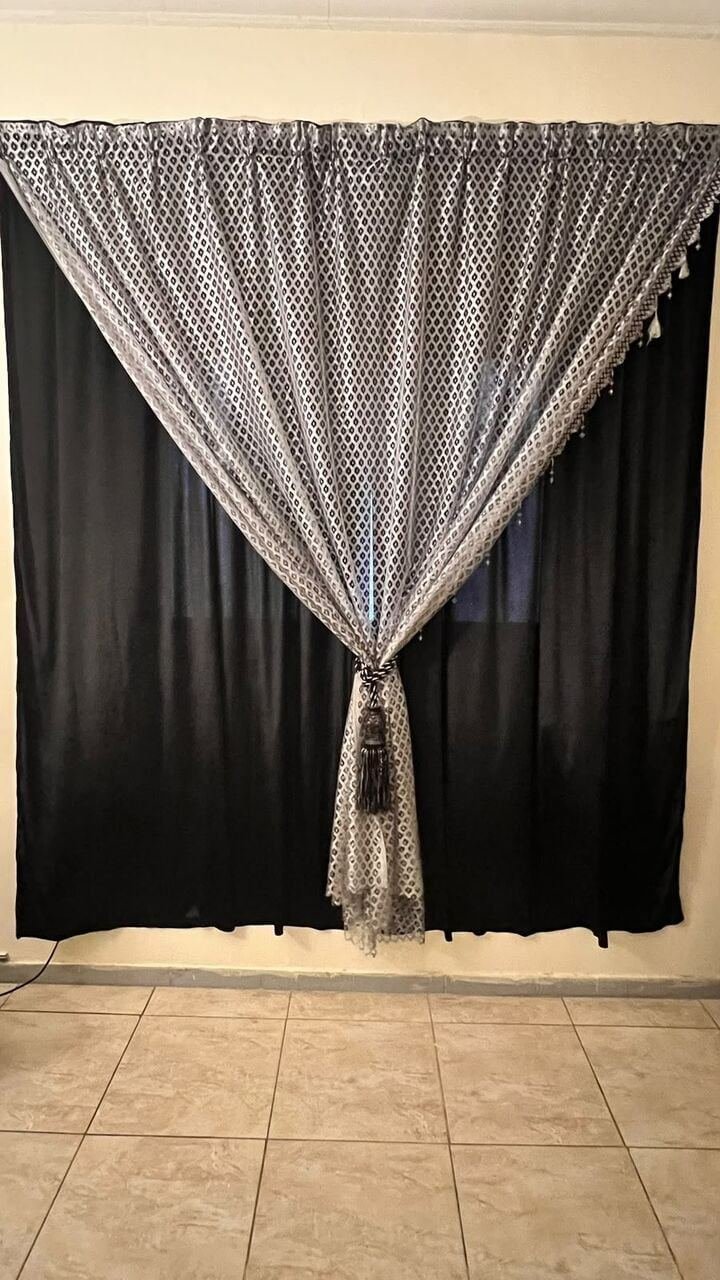 SAR 200, Curtains For Sale Grey Black