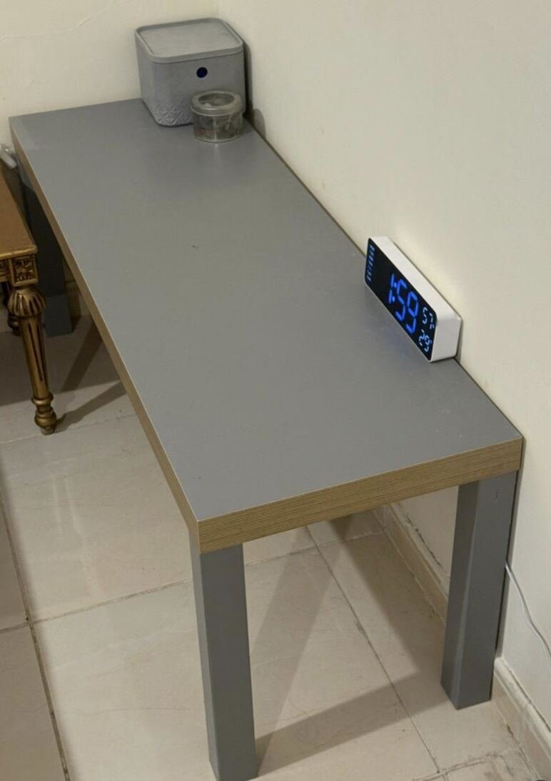 SAR 50, Ikea Grey Side Table