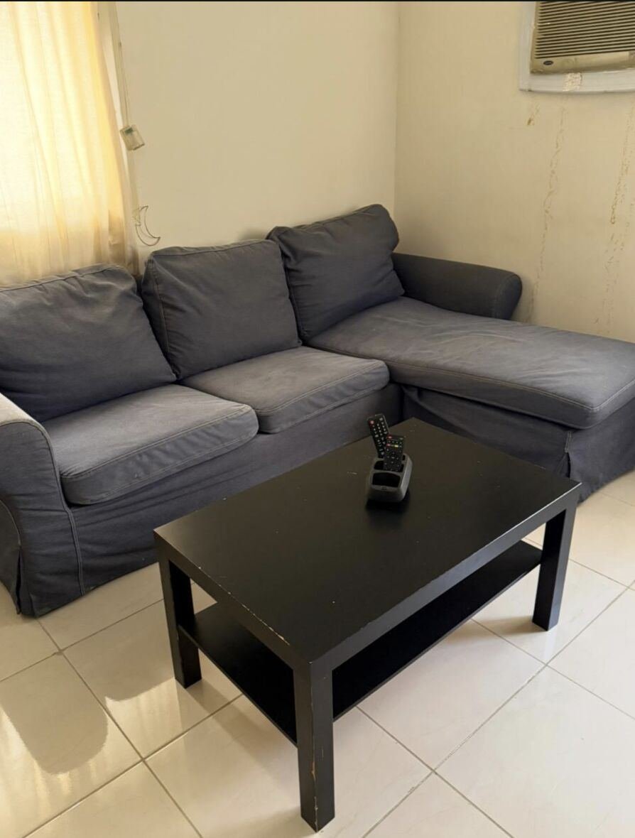 SAR 400, Ikea Sofa With Small Table