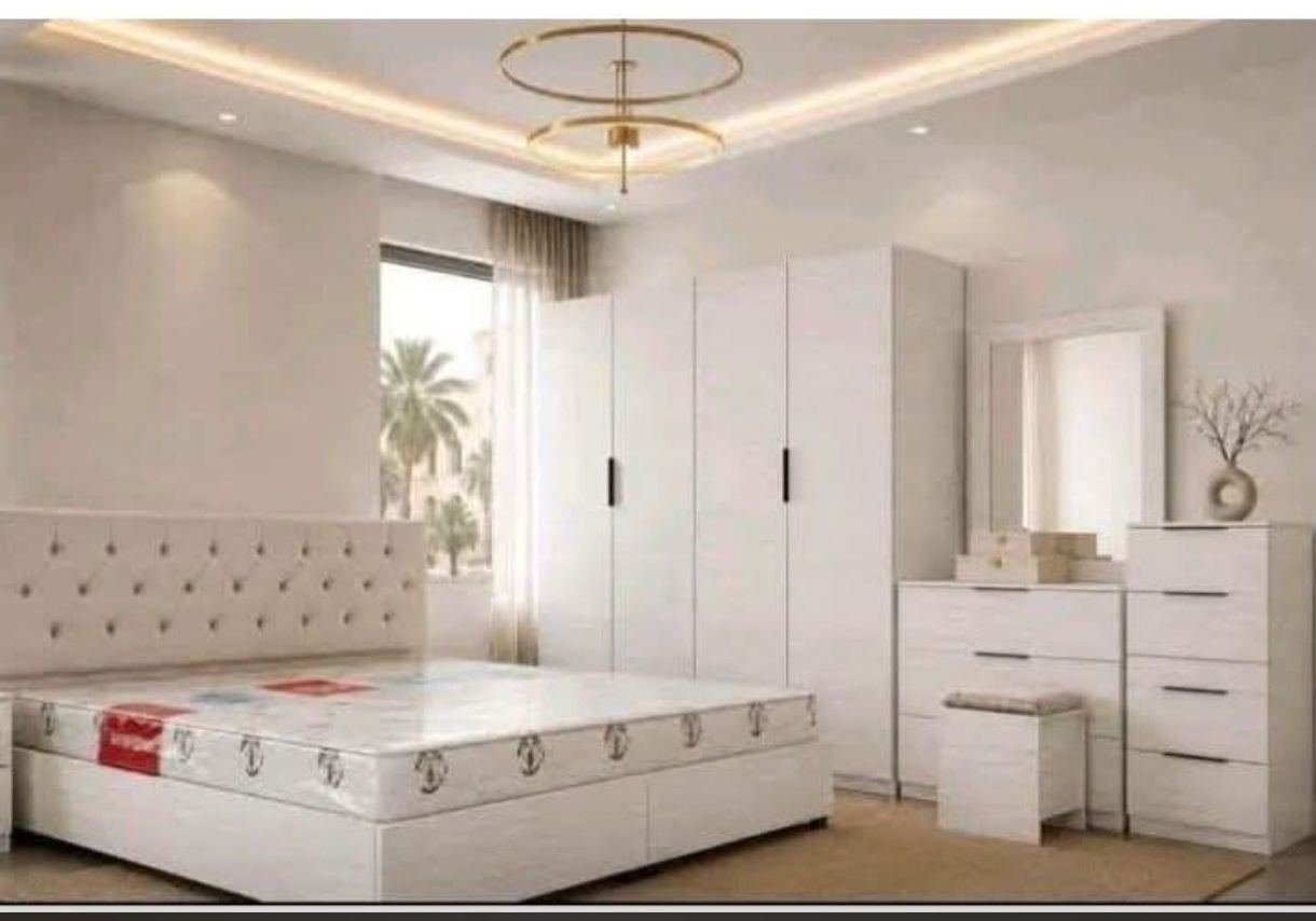 SAR 1, Complet Bedroom Set Available Brand New With Best Quality In All Colors Available