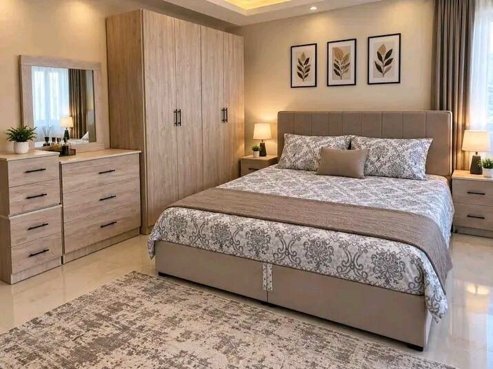 SAR 6, New Luxurious Premium Quality Bedroom Furniture Sets