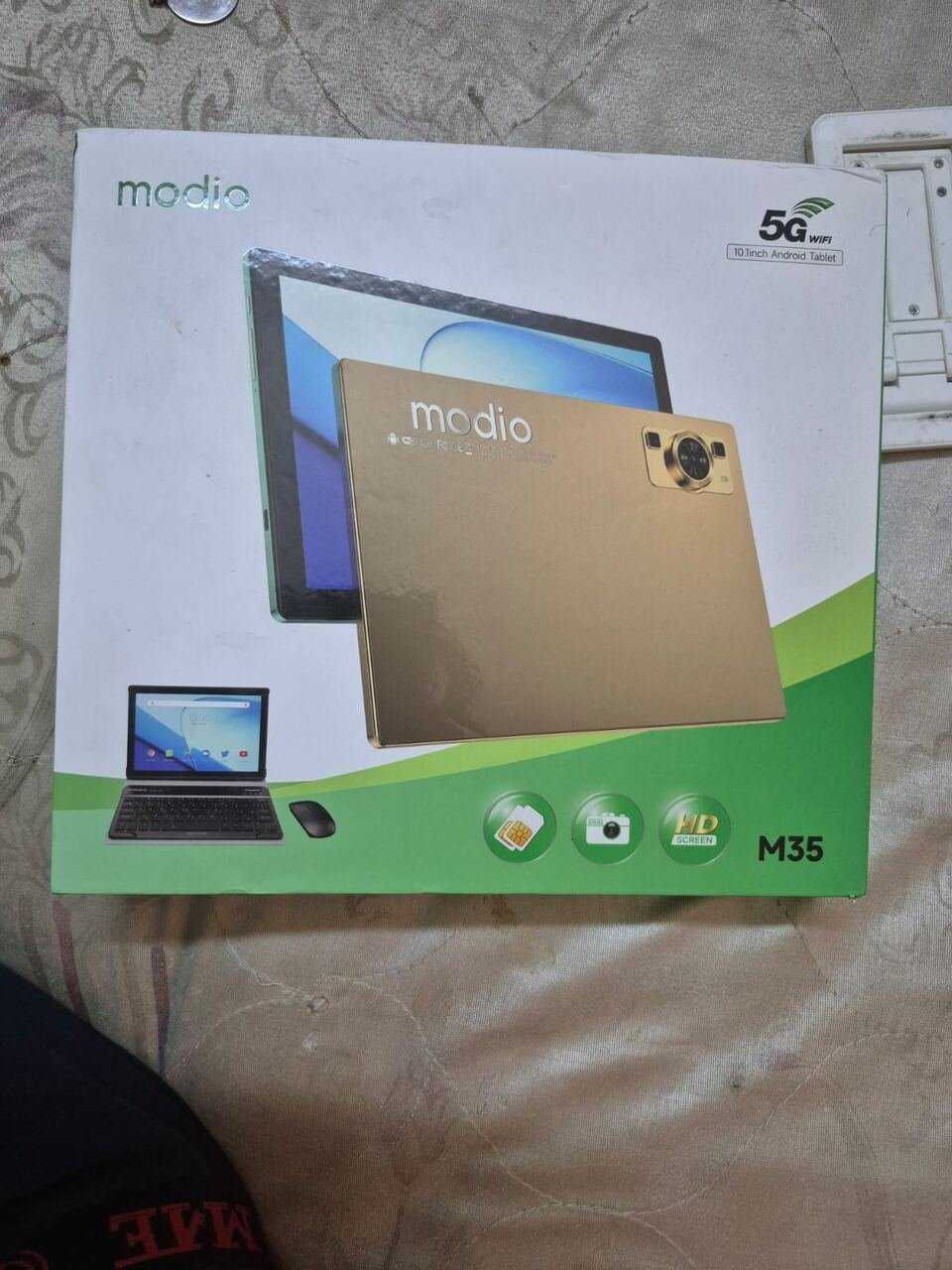 SAR 180, Tablet Model: Modio M35 (10.1-inch HD Screen). Condition: Used, In Excell