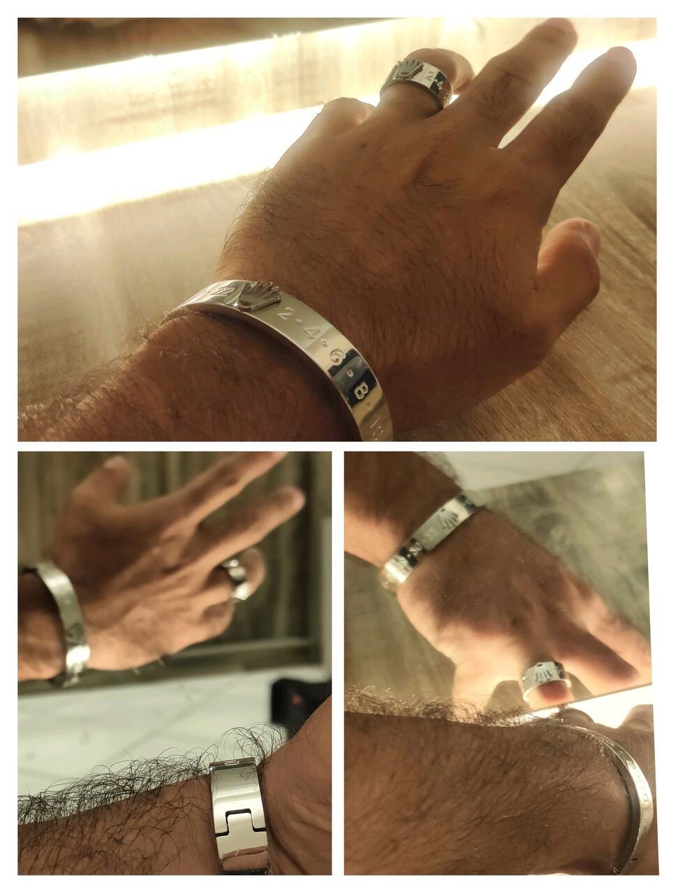 SAR 250, Premium Quality Bracelet And Ring