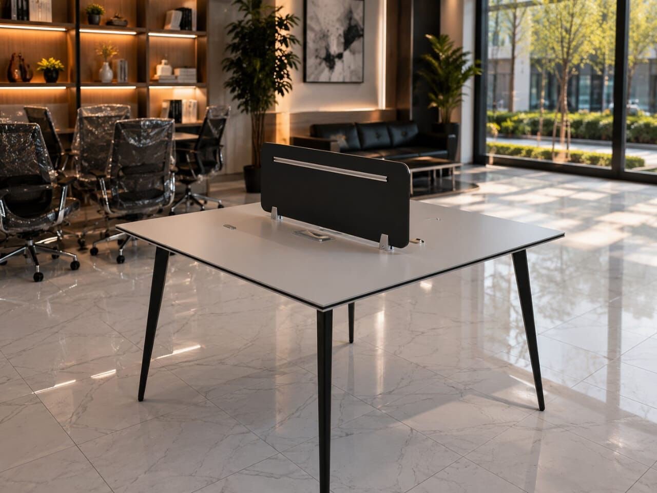 SAR 1, WORK STATIONS AND OFFICE CHAIRS AVAILABLE IN REASONABLE PRICES WITH BEST QUALITY