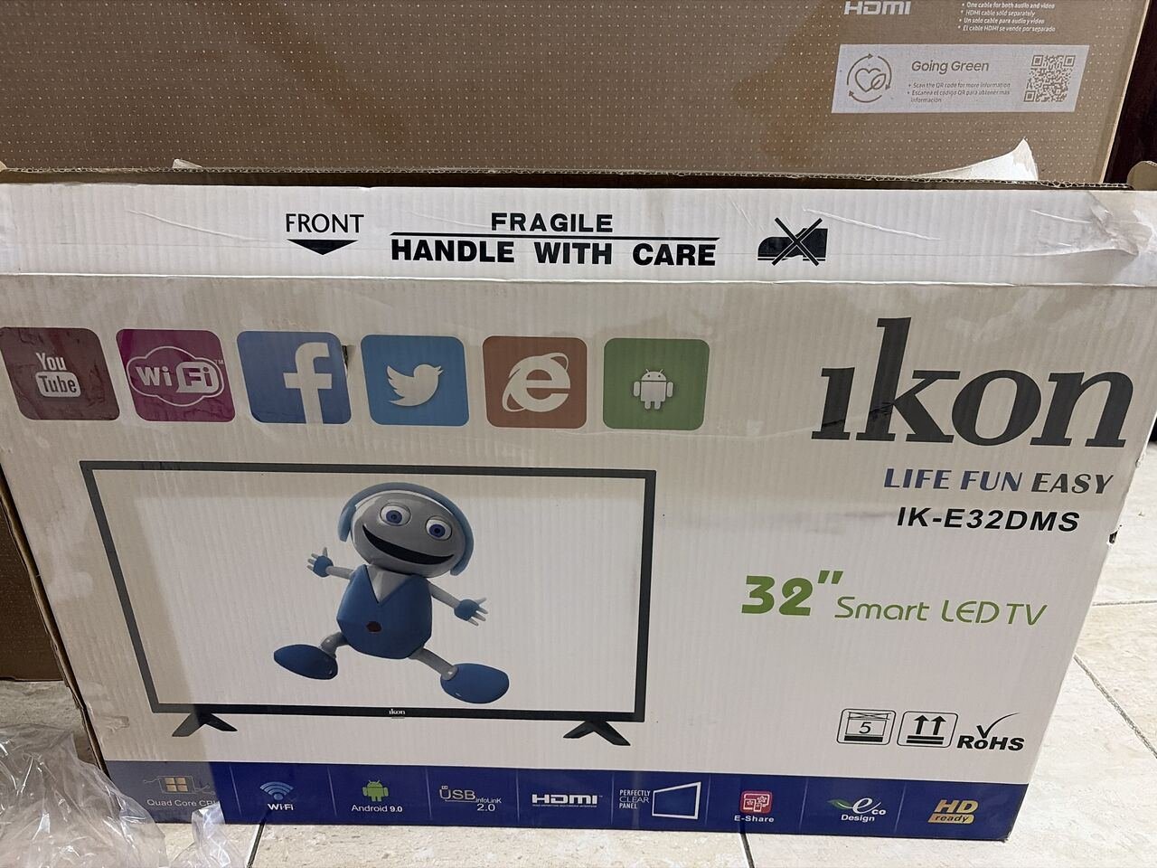 SAR 300, 32” Ikon TV Smart Tv