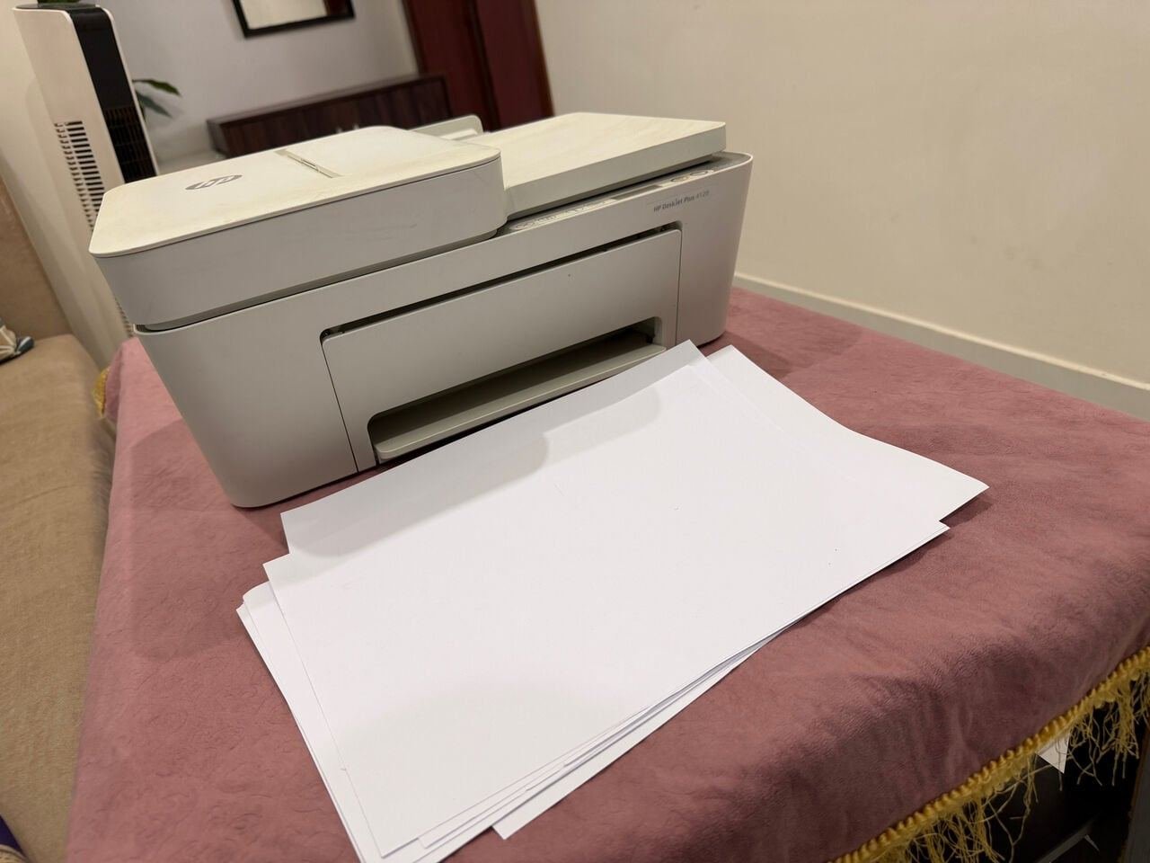 SAR 200, HP Printer (print, Scan, Copy, Wi-Fi) New Condition For Sale 200 In Azizia Jeddah (near Ma