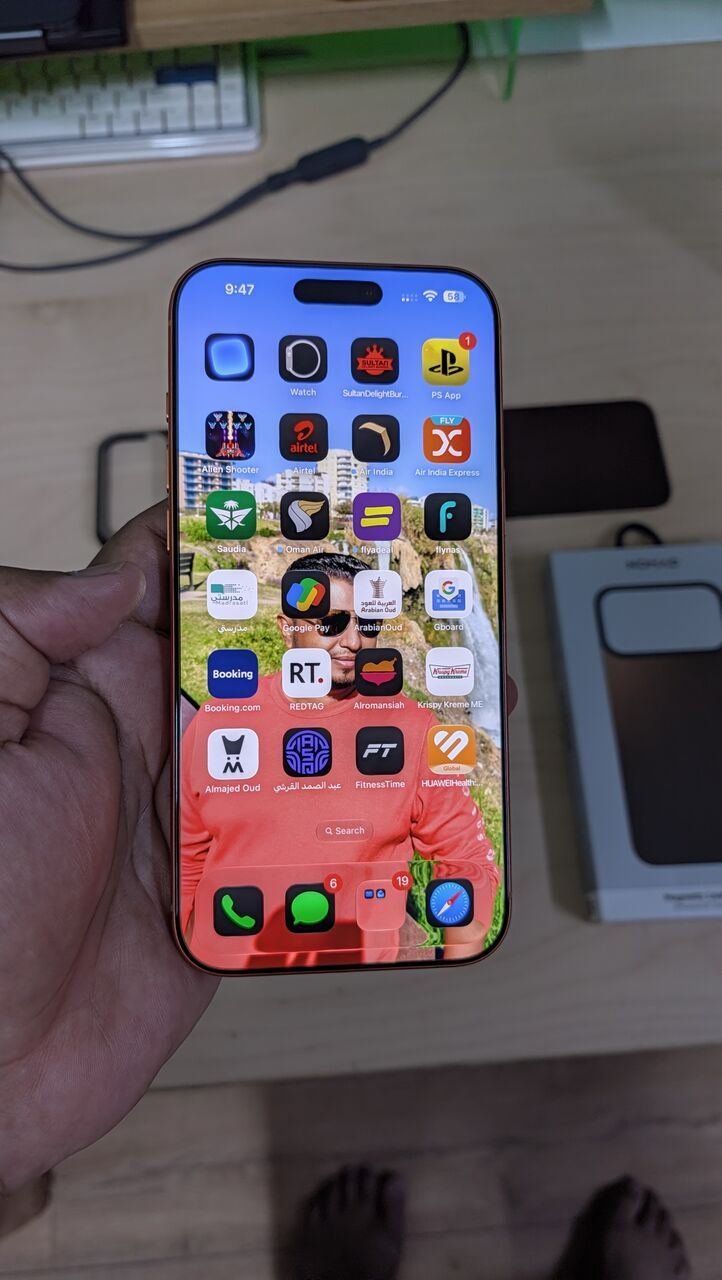 SAR 4300, IPhone 17 Pro Max Orange 256Gb